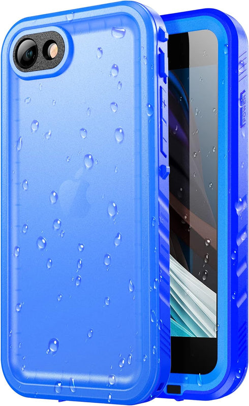 SPORTLINK Waterproof Case for iPhone SE 3rd 2022/iPhone SE 2nd 2020/iPhone 7/8 - Full Body Shockproof Dustproof Phone Screen Protector Rugged Wate...
