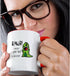 3dRose 11oz Coffee Mug Two Tone Red, Rawr Means I Love You in Dinosaur - Dinosaur Collectibles and Cool Dinosaur Gifts, Unique Dinosaur Themed Gif...