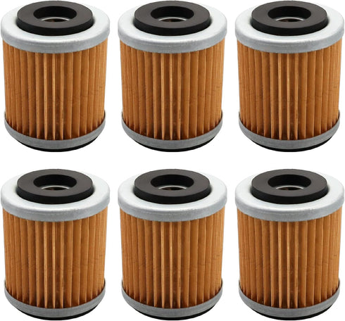 CYLETO Oil Filter for Yamaha YFM350X WARRIOR 350 1987-2004 FM350FW BIG BEAR 350 1986-1999 YFM400 BIG BEAR 400 1993-2004 WR426F 2001-2002 YAMAHA WR...