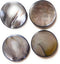 4 Large Premium Grey Buttons Mother of Pearl - 1-1/8'' Ocean Pearl Buttons Set- Suits, Dresses Etcses...