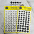 Meikeer 100 Sets Sew on Snaps Sewing Snaps for Fabric Metal Snaps Fasteners Press Studs Buttons for Sewing, Black and Silver(8.5mm,10mm,12mm)...