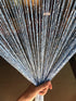 1x2 M Door String Curtain Rare Flat Thread Fringe Panel Room Divider Cute Strip Tassel for Wedding Coffee House Restaurant Parts...