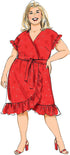 Butterick Misses' Sash and Wrap Dress Sewing Pattern Kit, Design Code B6873, Sizes 18W-20W-22W-24W...
