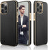 LOHASIC Designed for iPhone 13 Pro Max Leather Case, Premium Business Slim Classic Cover Soft Grip Shockproof Men Phone Cases Compatible with iPho...