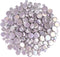 Round Mosaic Tiles for Crafts, 300g/150 Pieces 4 Sizes Mixed (0.3, 0.45, 0.54, 0.6 inch) Round Stained Glass Mosaic Tile for DIY Mosaic Making Sup...