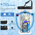 2 Pack Waterproof Phone Pouch, Waterproof Phone Case for iPhone15/14/13/12/11 Pro Max Plus Samsung, IPX8 3D Design Cellphone Dry Bag Beach Cruise ...
