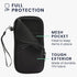 kwmobile Neoprene Sleeve for Smartphone Size XXL - 7" - Shock Absorbing Pouch Case - Protective Phone Bag - Meow Meow White/Black......