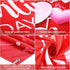 Sumind Happy Valentine‘s Day Banner 73''x43'' Heart Photography Backdrop Large Valentines Day Background Party Decorations Photo Booth Prop(Red Ba...