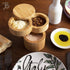 Totally Bamboo Triple Salt Cellar, 3 Tier Bamboo Kitchen Salt and Pepper Storage Box with Magnetic Swivel Lids...