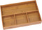 Lipper International 824, Bamboo Wood 4-Compartment Organizer Tray, 11 5/8" x 7 7/8" x 1 3/4"...