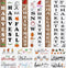 30 Pcs Fall Stencils Halloween Christmas Stencils Painting on Wood Farmhouse Stencils Reusable Maple Leaves Pumpkin Expression Templates for DIY F...