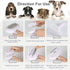 5 IN 1 Pet Grooming Brush Kit,Dog&Cat Self Cleaning Slicker Brush for Shedding.Dematting&Deshedding Dog Brush,Cat Hair Brush,Suitable for Small&La...