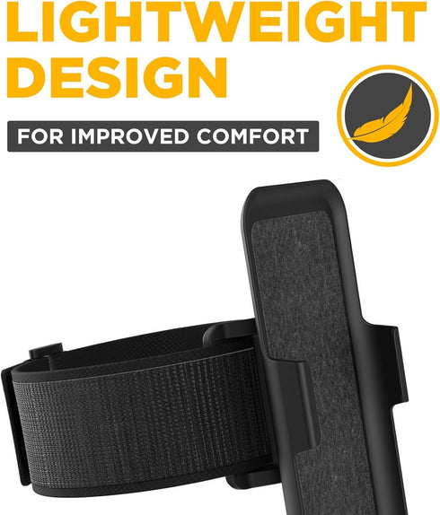 ENCASED Workout Armband for Otterbox Defender Case - Apple iPhone X/iPhone Xs Adjustable Sports Band (Fits arm Sizes XS-XXL) (case not Included)...