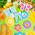 Flower Butterfly Bulletin Cutouts Classroom Bulletin Board Decor Let Your Imagination Bloom Paper Cutouts for Floral Party School Home Wall Window...