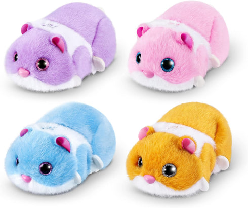 Pets Alive Hamstermania (Pink) by ZURU Hamster, Electronic Pet, 20+ Sounds Interactive, Hamster Ball Toy for Girls and Children...