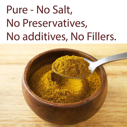 The Spice Way - Ras El Hanout Moroccan Meat Spice Blend of Turmeric, Cinnamon, Coriander, Mace, Cumin, Paprika & Nutmeg - Salt Free (resealable ba...