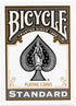 Bicycle Black Playing Cards, Standard Index, 1 Deck...
