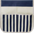 Garden Kneeler Tools Bag, Blue White Stripes, Oxford Cloth, 31x30cm...