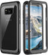 Samsung Galaxy S8 Case, Full Body Bumper Case Built-in Screen Protector Slim Clear Shock-Absorbing Dustproof Lightweight Cover Case for Samsung Ga...