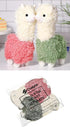 2 Pieces Llama Stuffed Animal 10 Inches Cute Llama Alpaca Plush Toy Gifts for Girls Boys Birthday Home Wedding Christmas Party Decorations(Green, ...