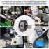 JDMSPEED 20 Pcs Black CNC Billet Aluminum Fender Washer Engine Bay Dress Up Kit...