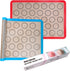 STATINT Silicone baking Mat, Non-Stick Food Safe Set of 2 Half Sheet Reusable Heat Resistant Liner for Macarons, Cookies, Pastries, Bread, Meat,16...