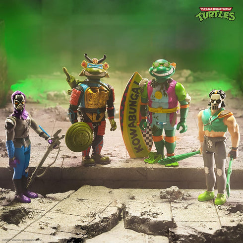 Super7 Teenage Mutant Ninja Turtles Casey Jones 3.75 in Reaction Figure...