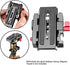 Neewer Professional Aluminum Alloy Quick Shoe Plate Adapter with 1/4 3/8 inches Screw for DSLR Camera Camcorder Tripod Monopod,Compatible with Man...