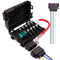 Battery Fuse Box Terminal 1J0937550 Compatible with 99-04 VW Beetle Jetta Bora Golf MK4 with Wiring Harness Pigtail Connector...