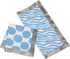 Bacati - Ikat Muslin 2 Pc Security Blankets (Grey/Blue)...