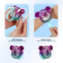 Cute Wrist Fan - USB Charging Three Speed Wind Power Personal Fan with Elastic Strap for Baby Stroller, Crib, Bicycle, Treadmill, Camping (Red and...