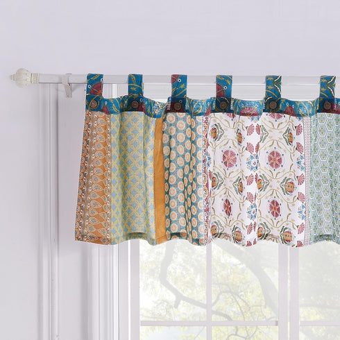 Barefoot Bungalow Thalia Window Valance, Multi Color...