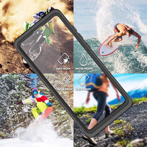 ANTSHARE for Samsung Galaxy Note 20 Case Waterproof, Galaxy Note 20 Case Built-in Screen Protector Fingerprint Unlock, Shockproof Full Body Protec...