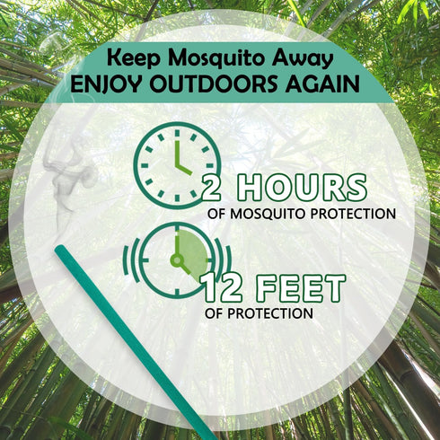 24 Pcs Mosquito Repellent Incense Sticks, Citronella Incense Sticks Outdoor, Deet Free Natural Mosquito Killer Mosquito Repellent Outdoor Patio, C...