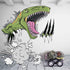 Dinosaur Toys for 3-7 Year Old Kids, Pull Back Dinosaur Cars for Kids, 4 Pack Set Car Toys, Gift Toys Dino Cars...
