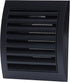Vent Systems 4'' Inch Anthracite Air Vent Cover Dryer Vents and Bathroom Exhaust Vents Pipe, Louvered Dryer Vent Cover - Exhaust, Supply Air Regis...