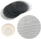 100pcs Round Flower Pot Hole Mesh Pad 4" Diameter Black Bonsai Pot Bottom Grid Mat...