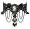 Sacina Victorian Lace Choker Necklace, Black Velvet, Zinc Alloy, Goth Jewelry Gift for Women...