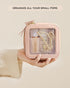 HBlife Small Makeup Bag for Purse Cute Mini Makeup Bag Cosmetic Bag Travel Clear Makeup Pouch Case Organizer Leather Make Up Toiletry Bag Transpar...