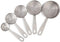Stainless Steel Measuring Cups - 5 Piece Heavy Duty Measuring Cup Set with Storage Ring...
