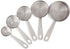 Stainless Steel Measuring Cups - 5 Piece Heavy Duty Measuring Cup Set with Storage Ring...