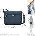 Travelon Anti-Theft Classic Small East/West Crossbody...