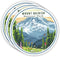 (3pcs) Mount Rainier National Park Sticker, National Parks, Stickers for Water Bottles, National Park Stickers. Adventure Stickers, Hiking Sticker...