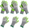 WORKPRO 6 Pairs Garden Gloves, Work Glove with Eco Latex Palm Coated, Working Gloves for Weeding, Digging, Raking and Pruning(M)...