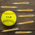 Thenshop 40 Pcs Volleyball Softball Football Ballpoint Pens Comfortable Writing Pens Black Ink Cute Pens Novelty Pen Retractable Journaling Pens f...