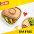 GladWare Home Deep Dish Food Storage Containers, Large Rectangle Holds 64 Ounces of Food, 3 Count Set | With Glad Lock Tight Seal, BPA Free Contai...