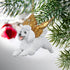 ANGEL WHITE POODLE ORNAMENT...