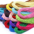 50 Yards 2mm High Elasticity Cord Round Beading Thread Strings Nylon Rope Elastic Band for DIY Masks Jewelry Making Gift Wrapping Hair Accessories...