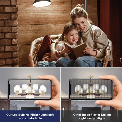 6 Pack LED Corn Light Bulb 200w Equivalent 2500 Lumen 5000K Cool Daylight White 20W E26/E27 Base Ceiling Fan Led Light Bulb for Home Garage Wareho...