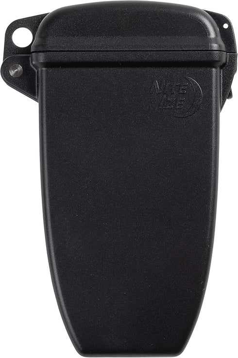 Nite Ize Hideout Magnetic Key Box - Waterproof Key Hider - Magnetic Key Holder & Box - Waterproof Key Storage for Spare Keys - Black, Extra Large...
